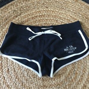 Hollister booty shorts.